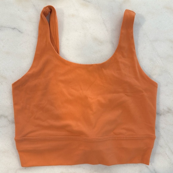 Nike Tops - Orange Nike dry fit sports bra XS